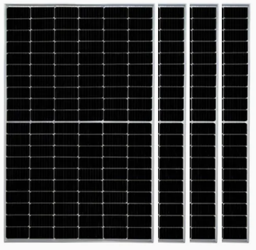 BR450–480M6 Monokristallines Halbzellen-Solarmodul 4